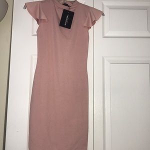 Rose bodycon dress never worn!!